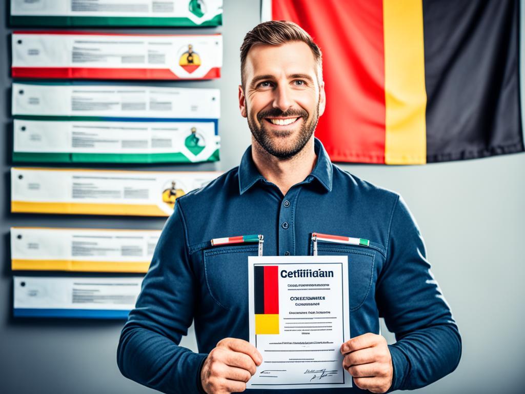 certyfikaty elektryk niemcy