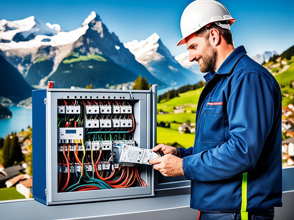 praca elektryk szwajcaria